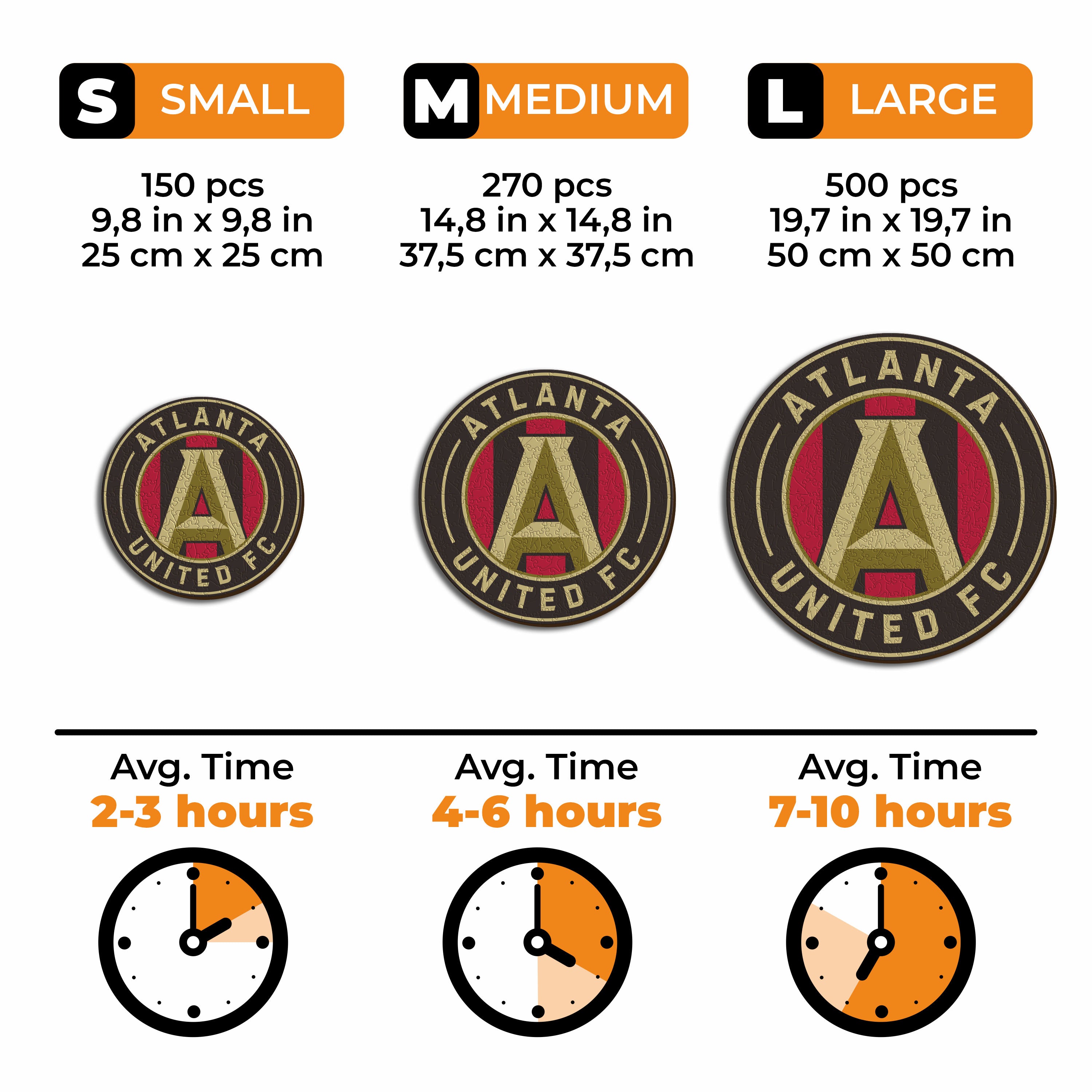 Atlanta United® Logo - Wooden Puzzle