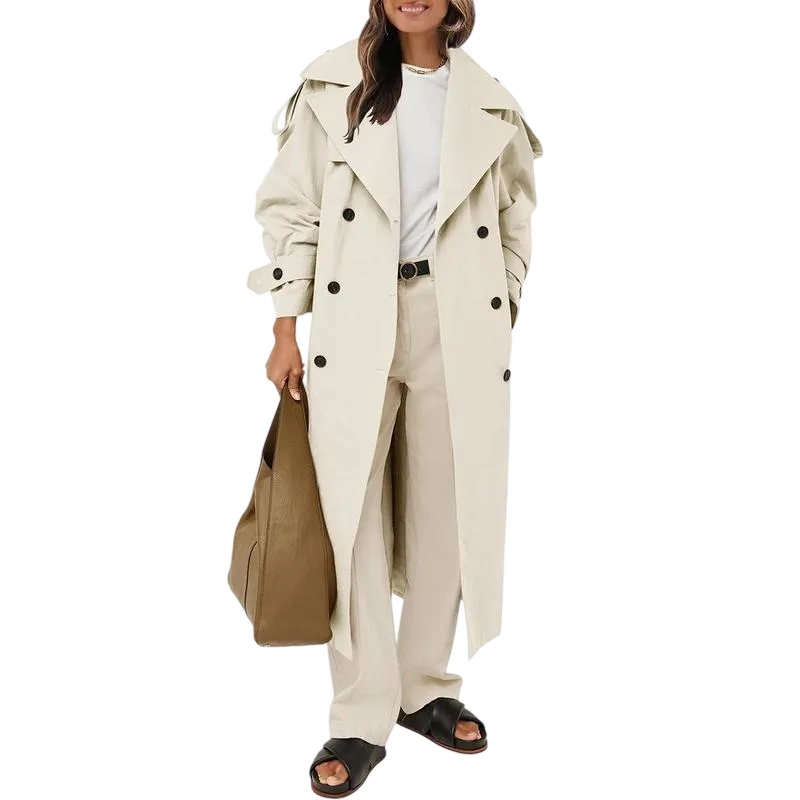 Women’s Oversized Long Trench Coat