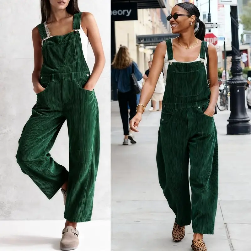 Corduroy Overalls for Women