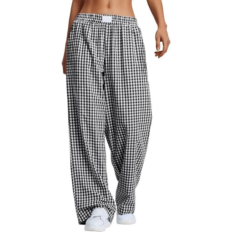 Women's plaid checkered casual pants(Just $3 Each!)