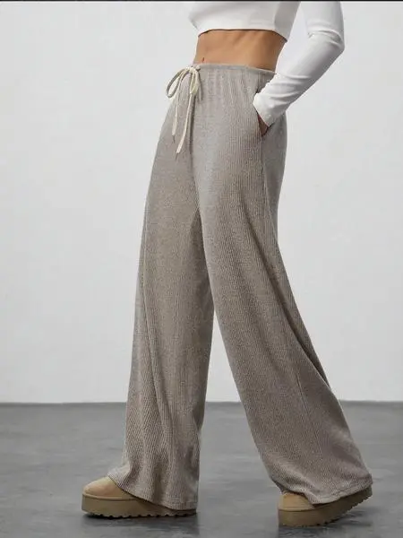 Comfortable Wide Leg Casual Jogging Pants