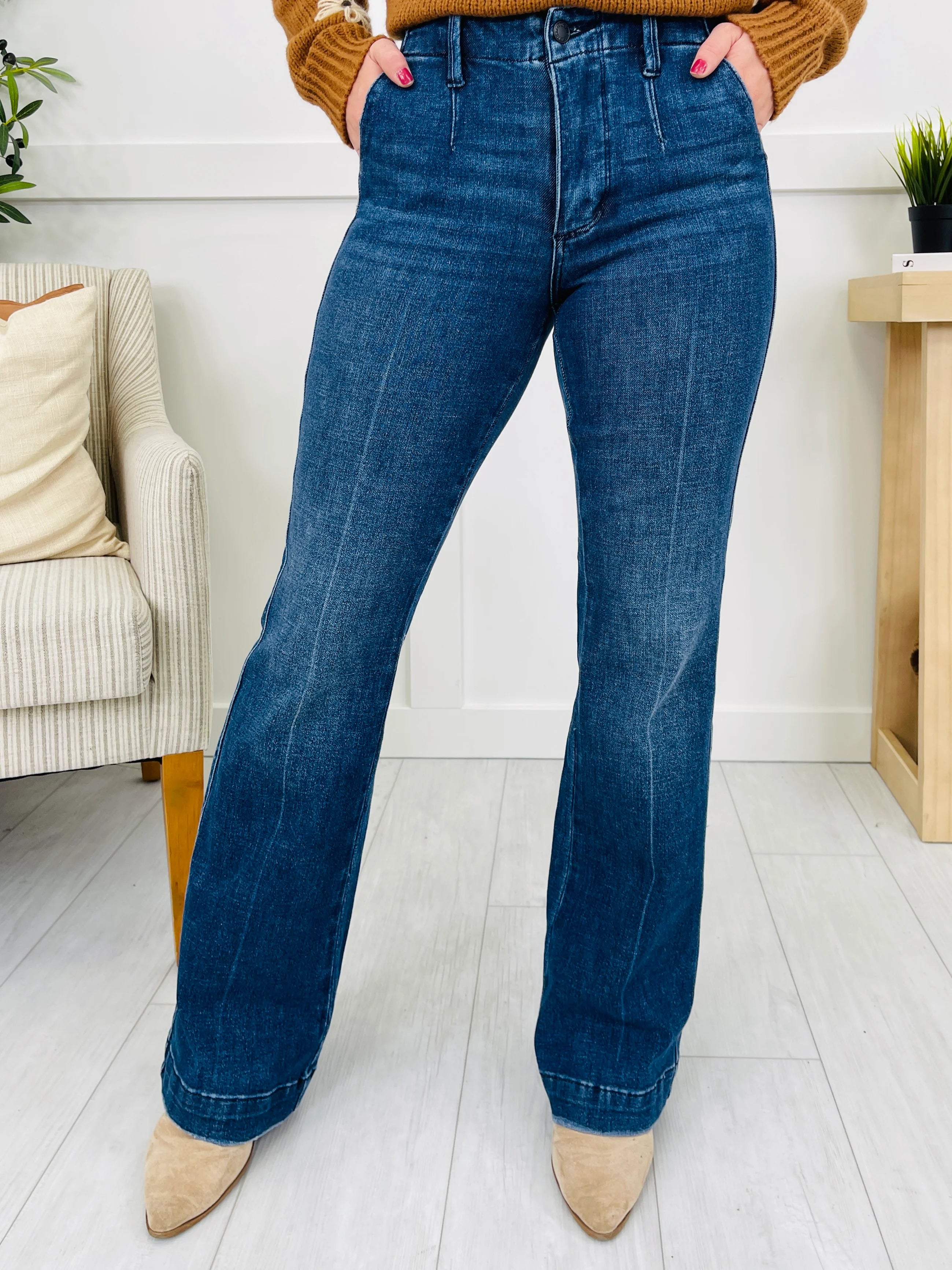 Judy Blue Perfectly Polished Trouser Bootcut Jeans