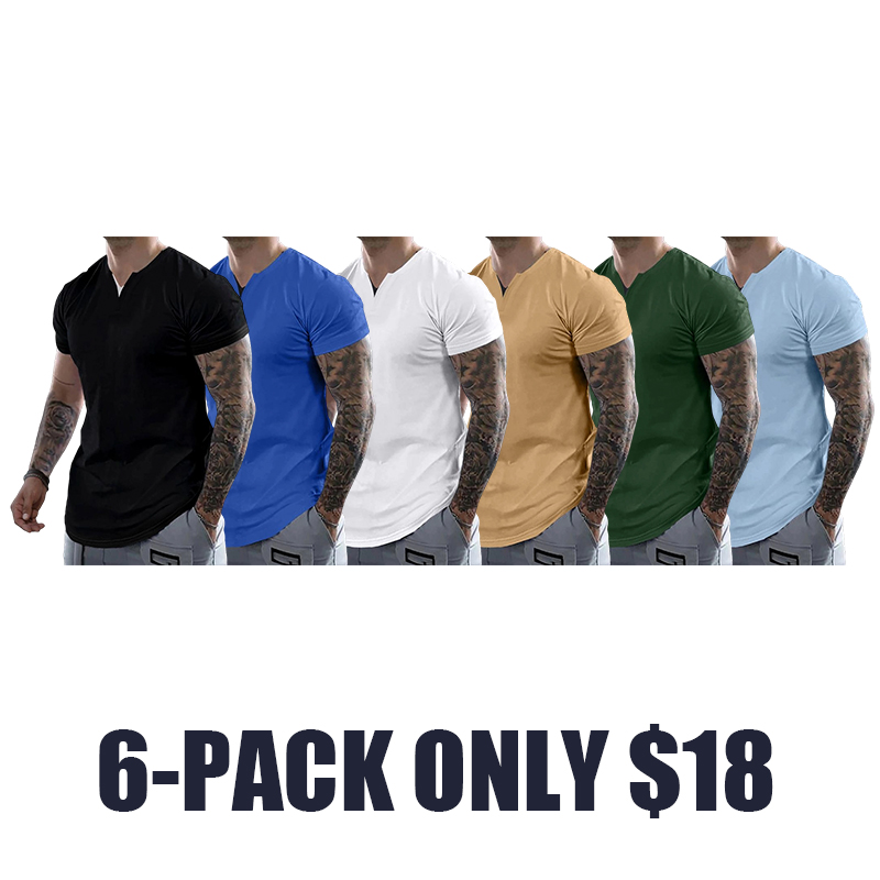 Men’s Slim Fit V-Neck Performance T-Shirt