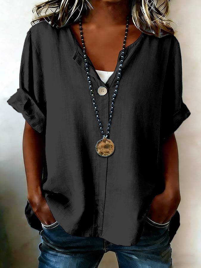 Women's Button-Down Casual Shirt- Fast Shipping