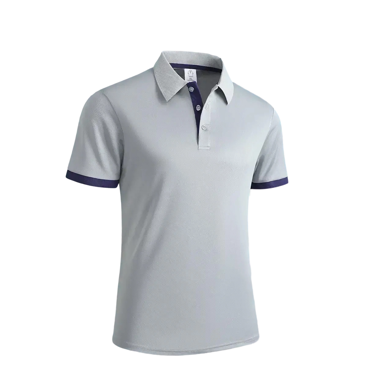 Men's Soft Breathable Business Casual Polo Shirt