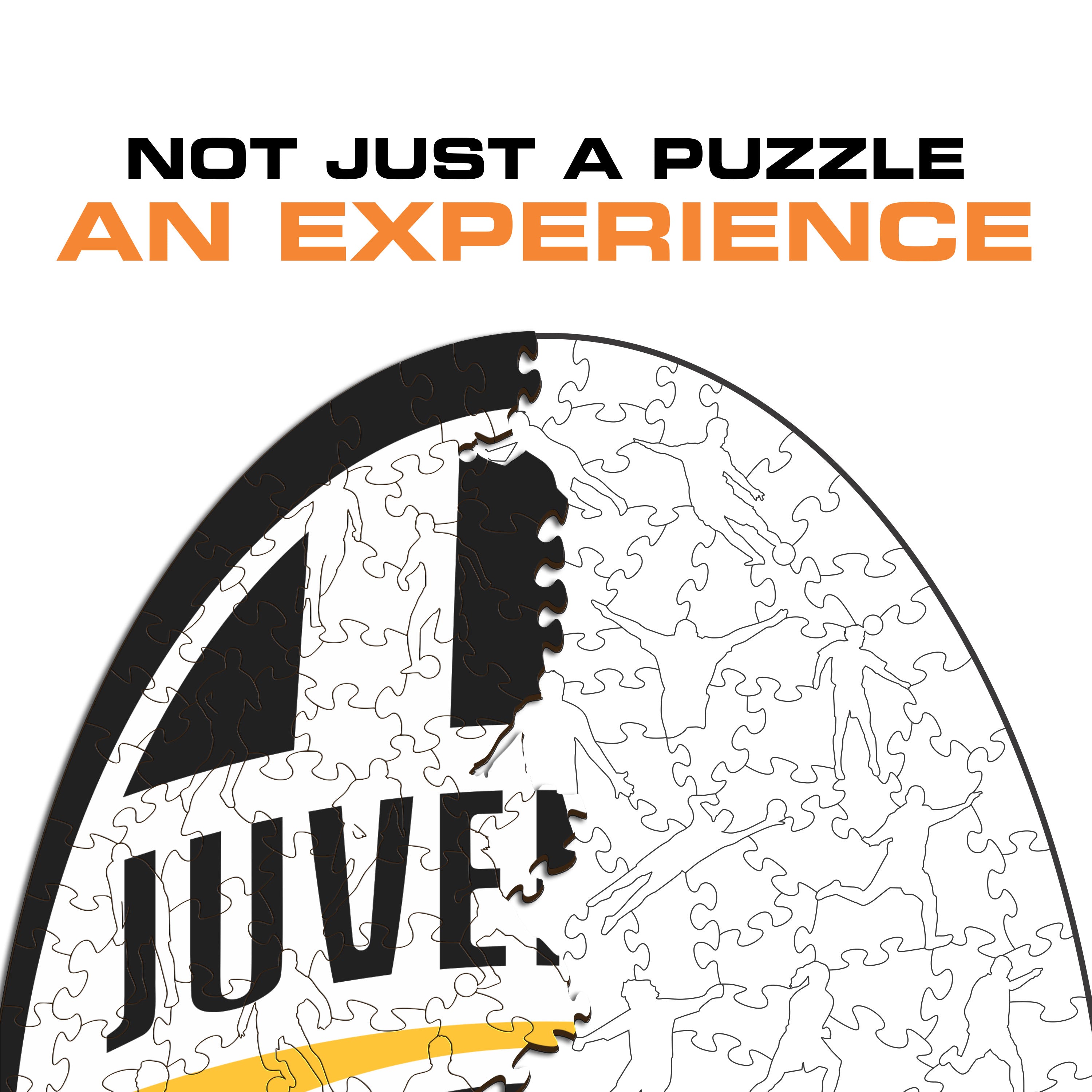 Juventus FC® Retro Logo - Wooden Puzzle