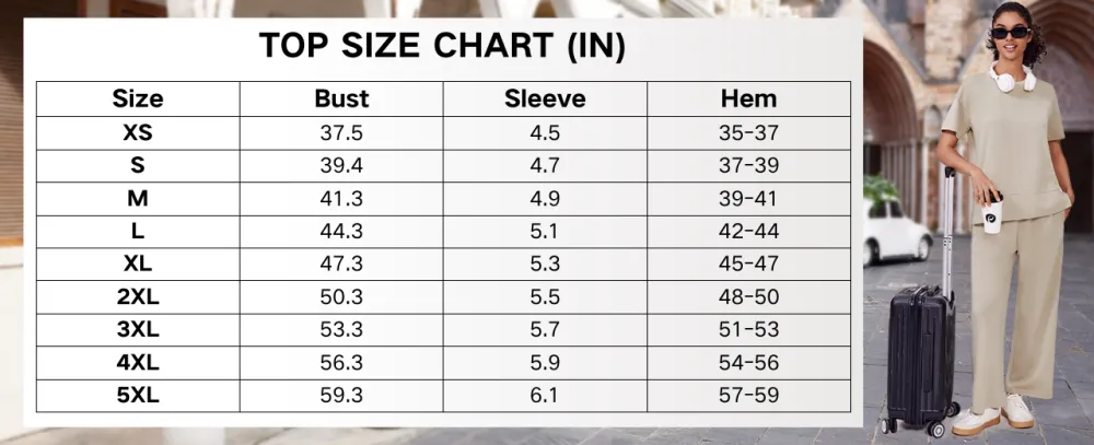 2 Piece Tracksuit For Womens Wear Soft Short Sleeve