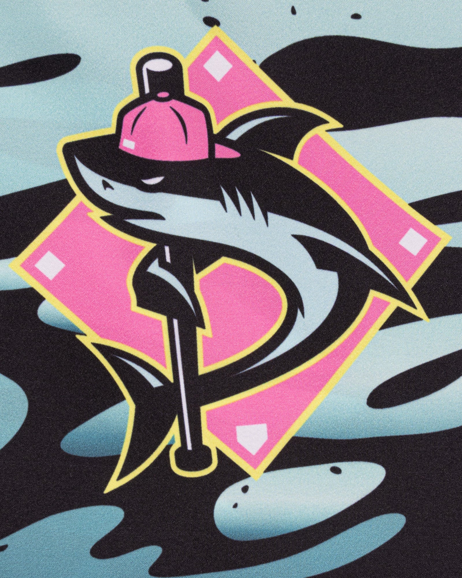 Shark Attack Cage Trunks (Rip Tide) - Youth