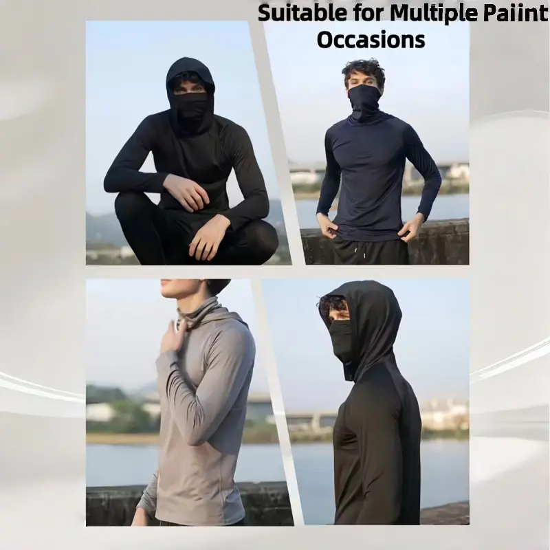 Men's Casual Hooded Pullover Set