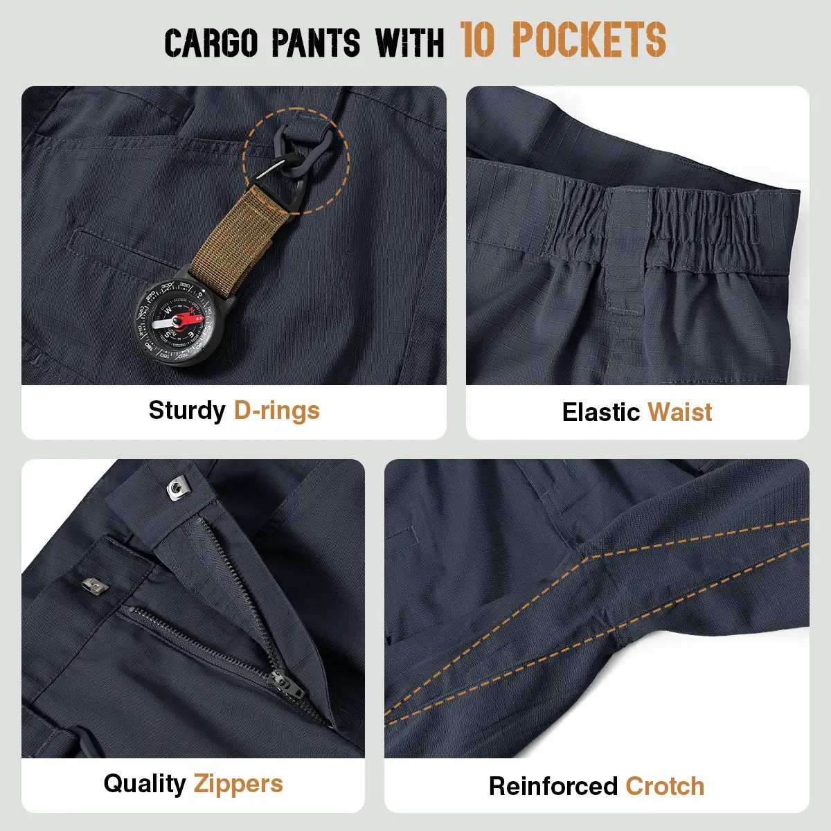 🔥Free Shipping!!!🔥Men’s Tactical Cargo Work Pants