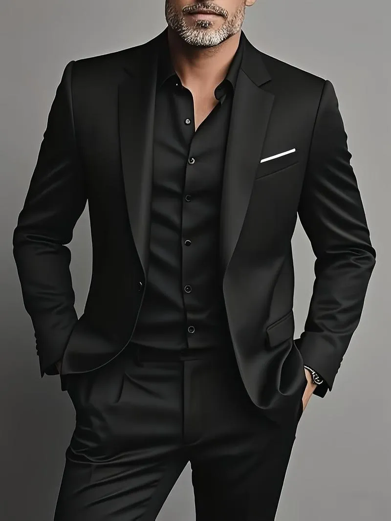 Men's two-piece formal suit