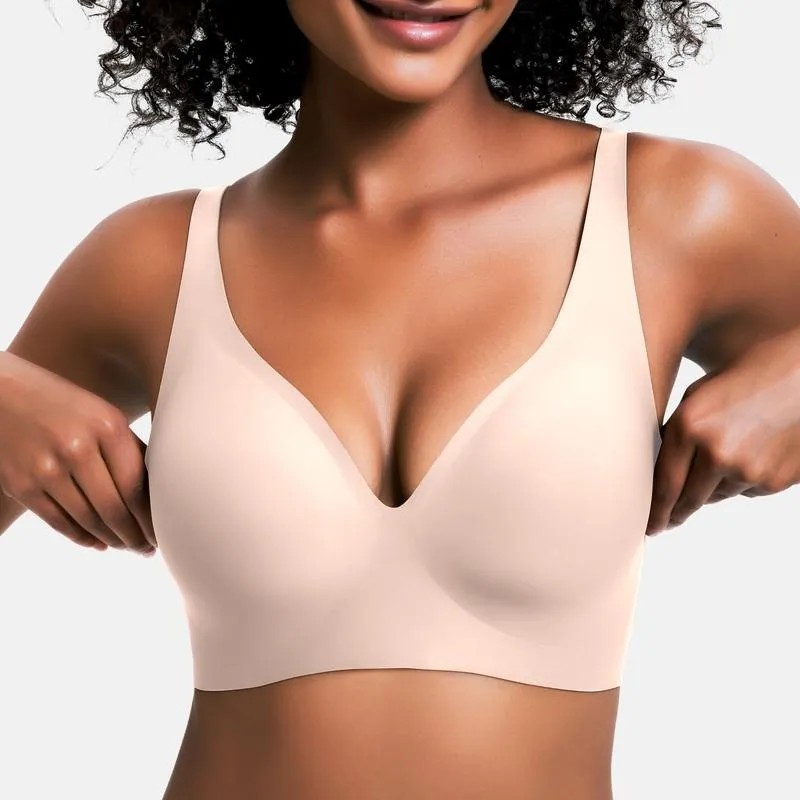 Wireless Womens Comfortable Wireless Bras Push Up Bralettes Seamless Tshirts Bras