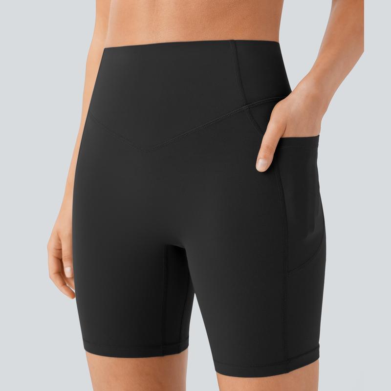 Women’s High-Waisted Scrunch Butt Lifting Leggings with Pockets