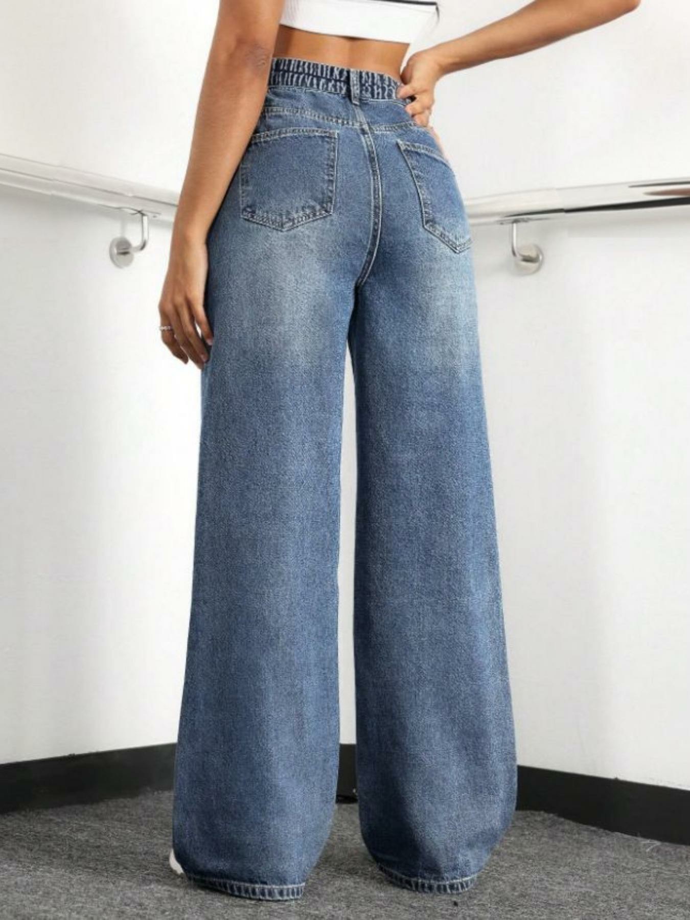 Women’s Comfort Stretch Elastic Waist Denim Jeans