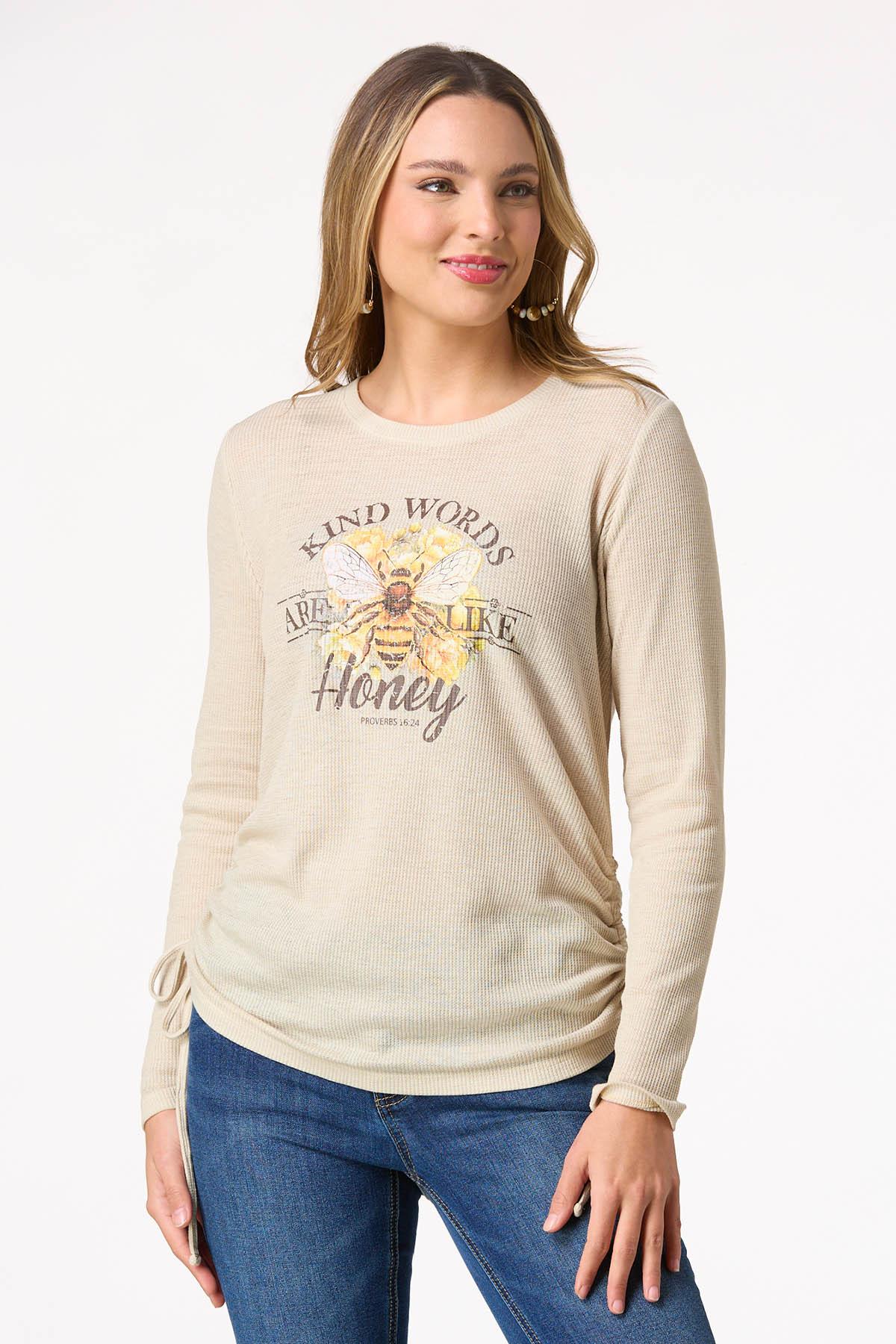 Kind Words Honey Bees Waffle Top