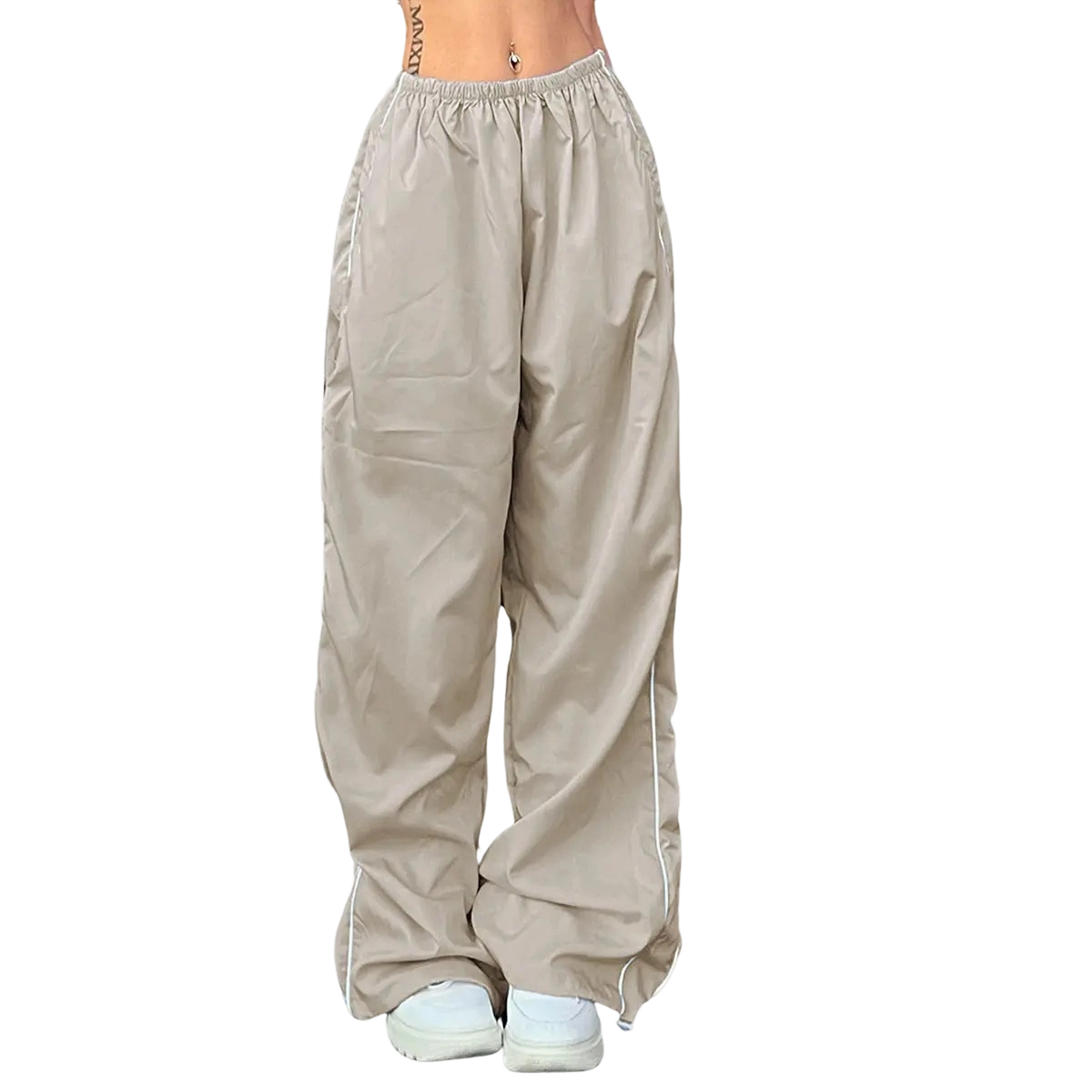 ✨ Women’s Parachute Wide‑Leg Baggy Pants – Casual Comfort