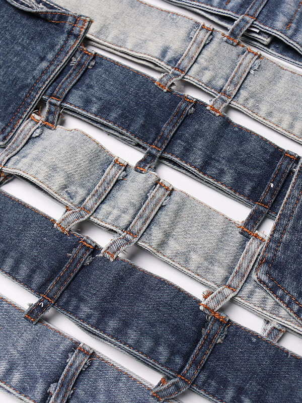 Stylish Selection Irregularity High-Waisted Hollow Skirts Bottoms