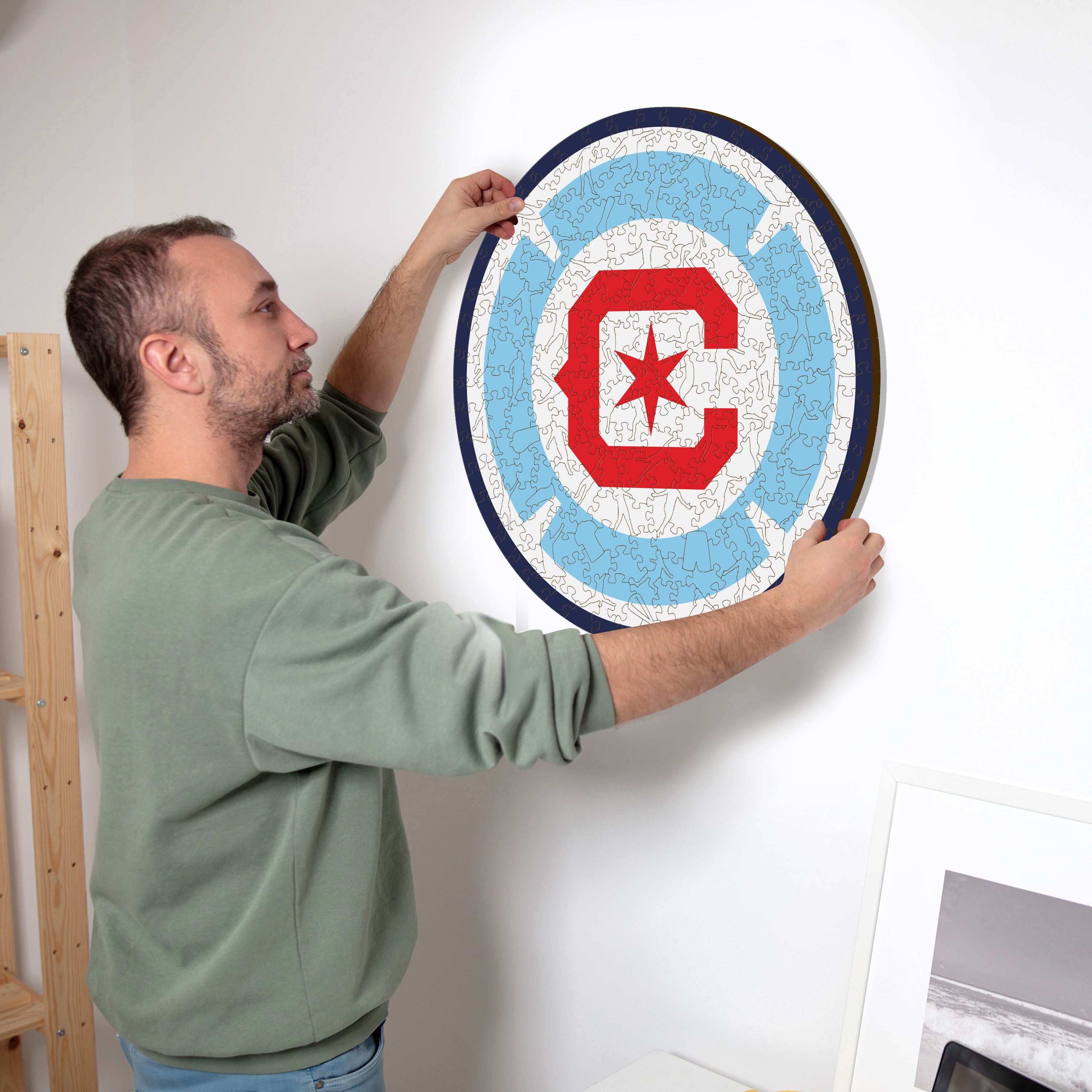Chicago Fire® Logo - Wooden Puzzle