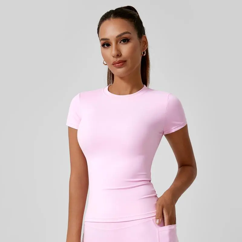 Sports Tee Round Neck Slim