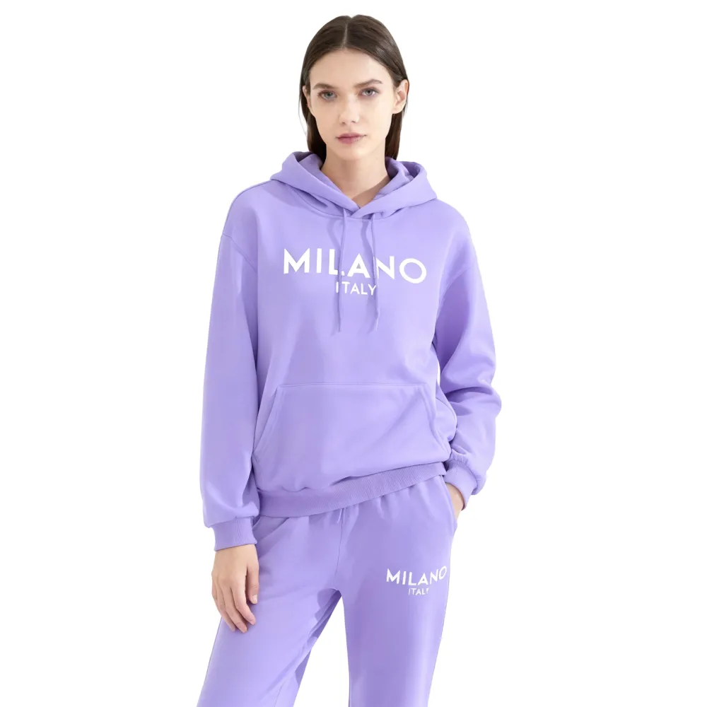 Wmen's Milano Printed Hoodie Set