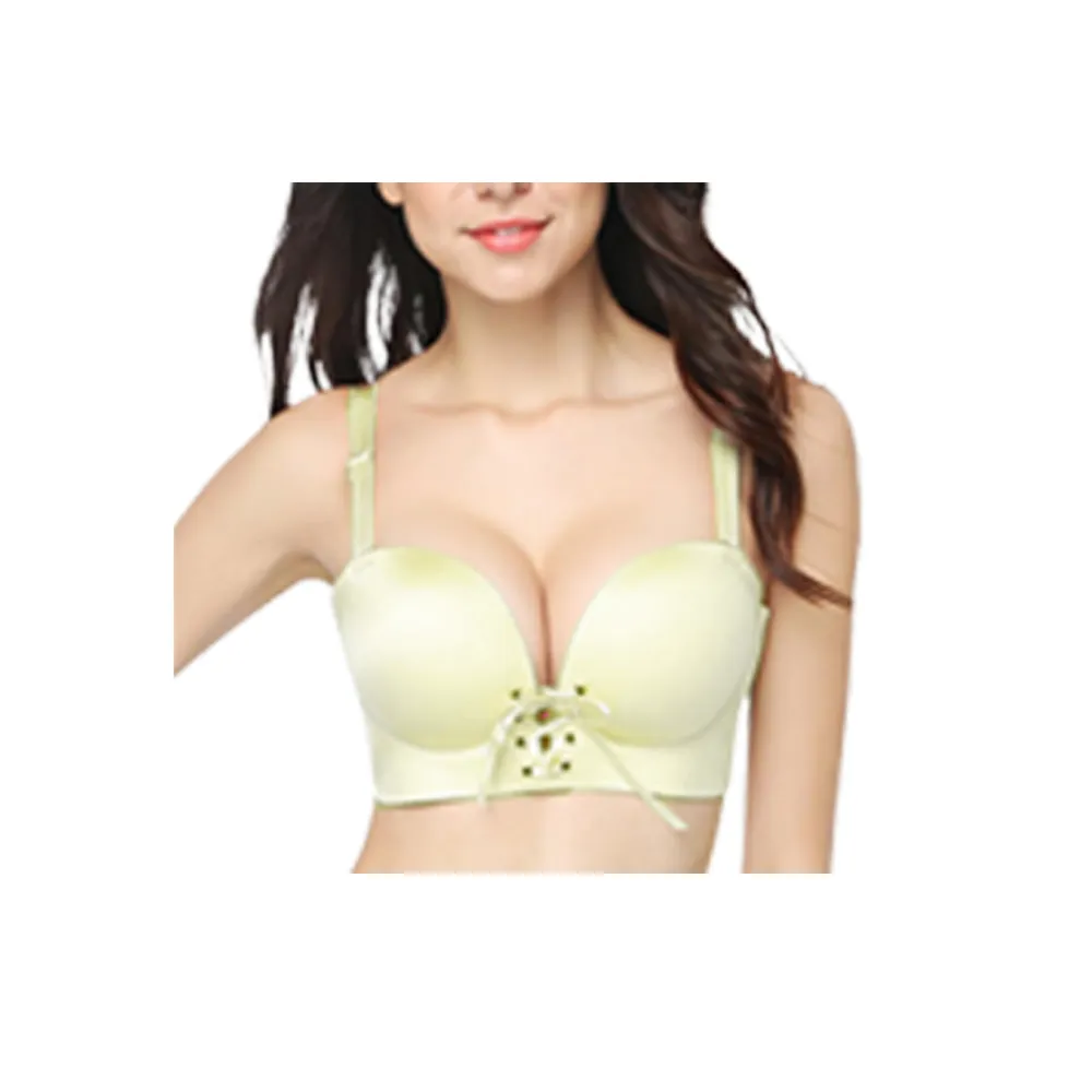 Add Two Cups Bras Brassiere for Women Push Up Padded Unlined Comfort Womenswear