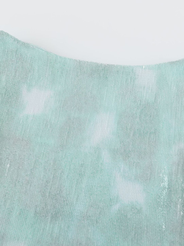 Shiny Sequinned Sleeveless Off-The-Shoulder Wrap Sexy Mini Dresses