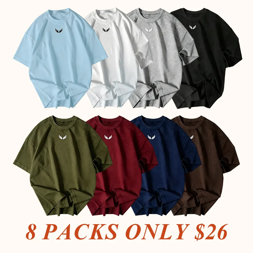 Oversized T-Shirts with Small Dumbbell Chest Print, Minimalist Streetwear for Gym Enthusiasts and Casual Everyday Wear