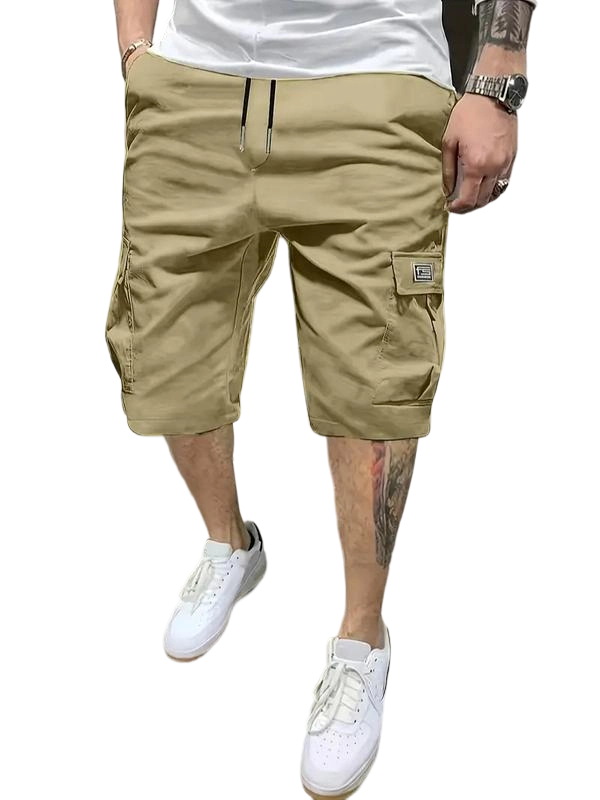 Men’s 8-Piece Shorts Set – Angled Cargo Pockets – Versatile Casual Wear – Everyday Use