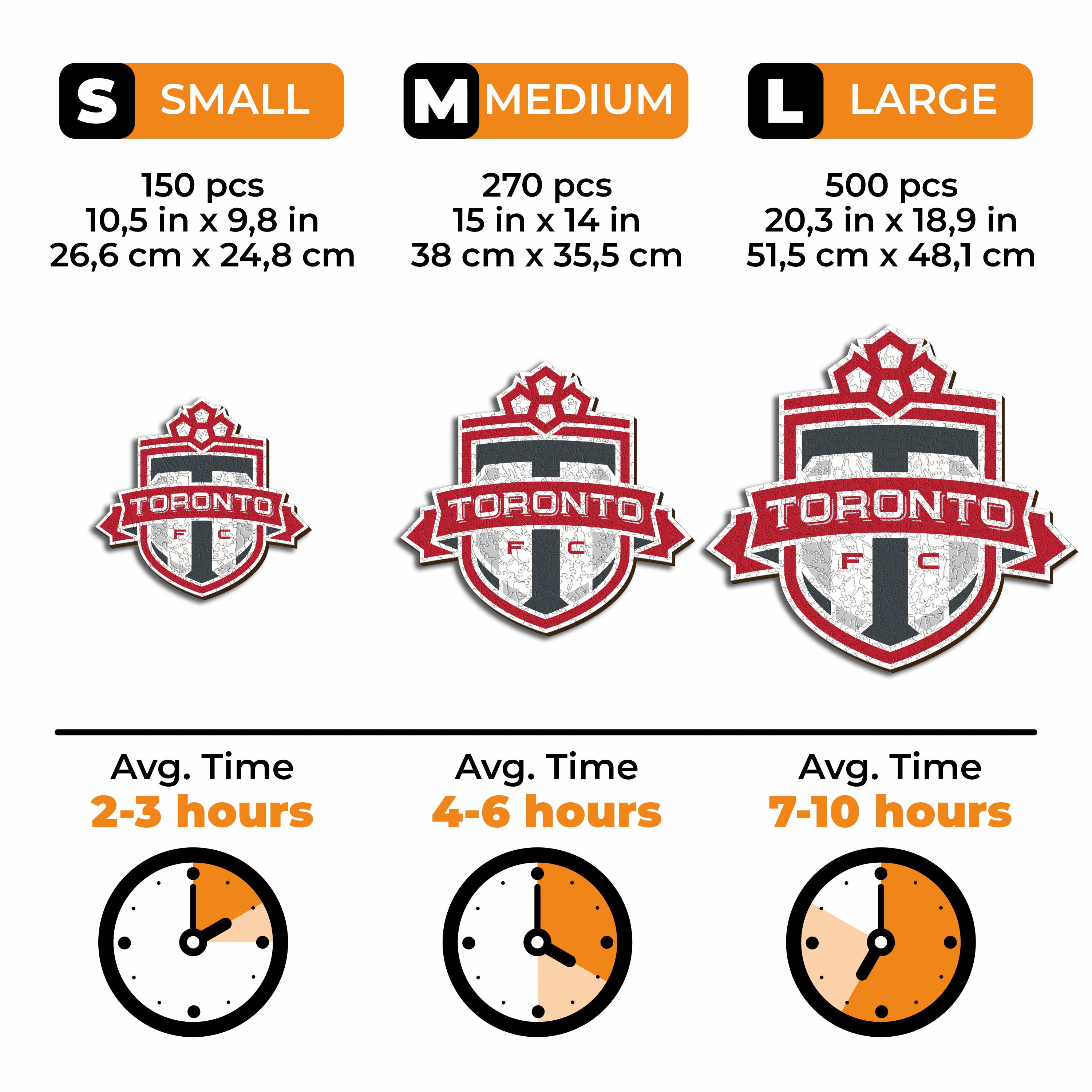 Toronto FC® Logo - Wooden Puzzle