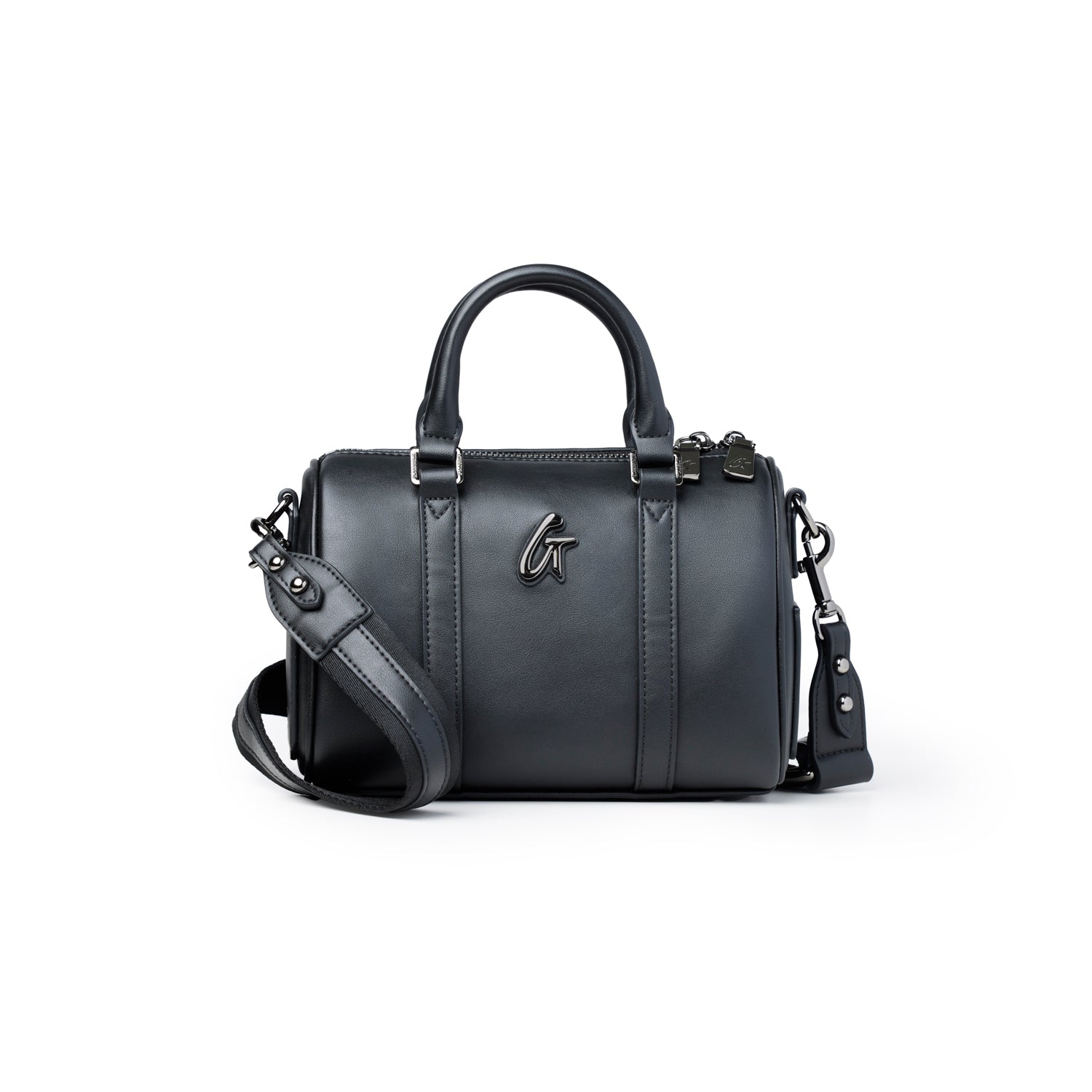 MINI STANDARD GAL BOSTON BAG - BLACK