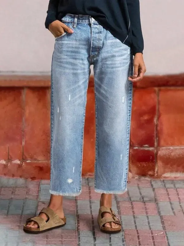 Women's Loose-Fit Denim Jeans
