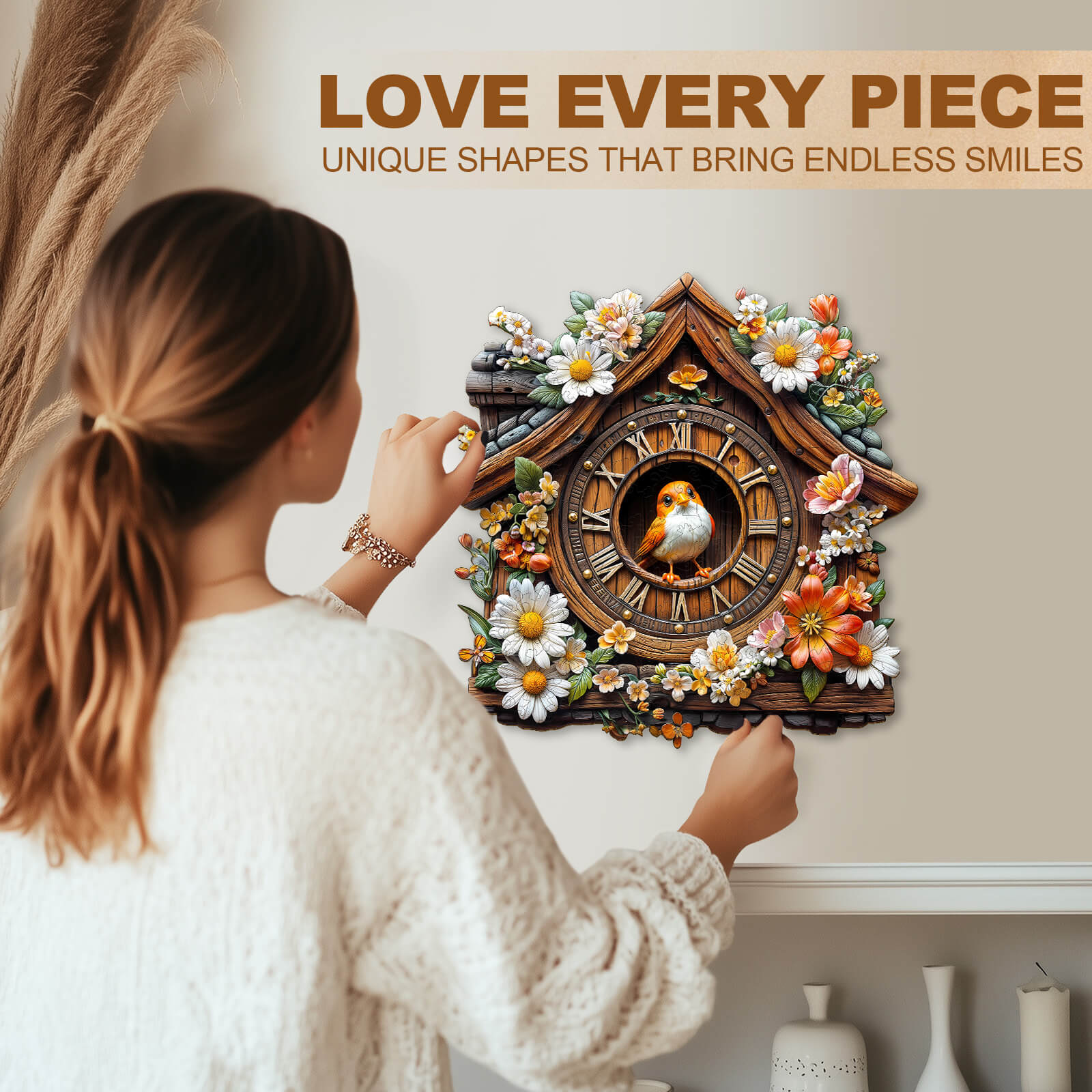 Timebird Chime Wooden Jigsaw Puzzle