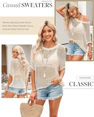 Womens Summer Scoop Neck Short Sleeve (Just $3 Each!)