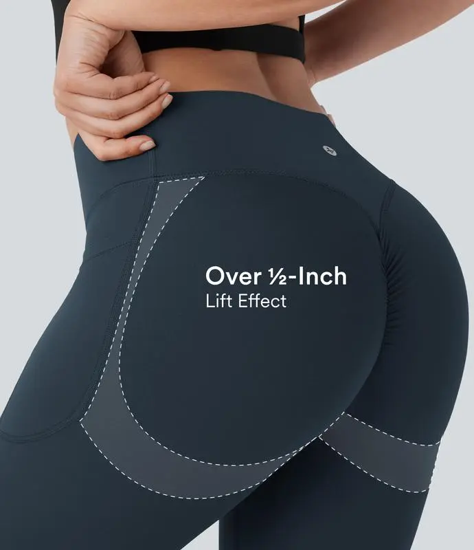 Scrunch Butt Lifting Tummy Control Pocket Shaping Training Leggings