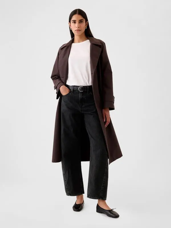 Women's High Rise Barrel Jeans