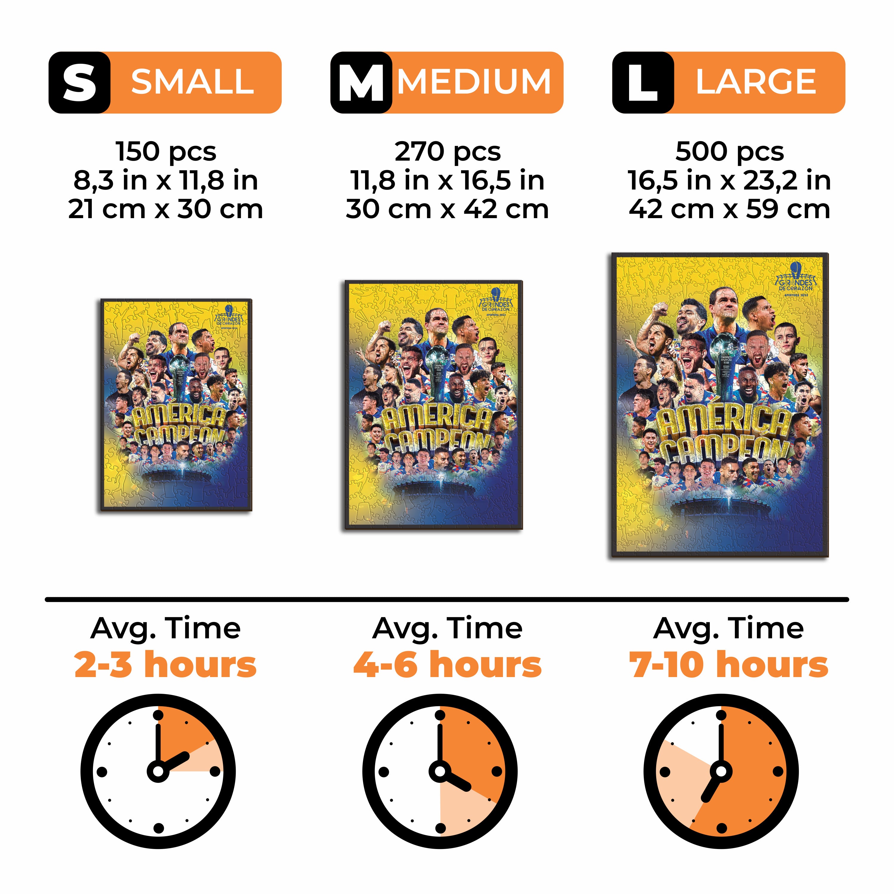 Club América® Champion - Wooden Puzzle