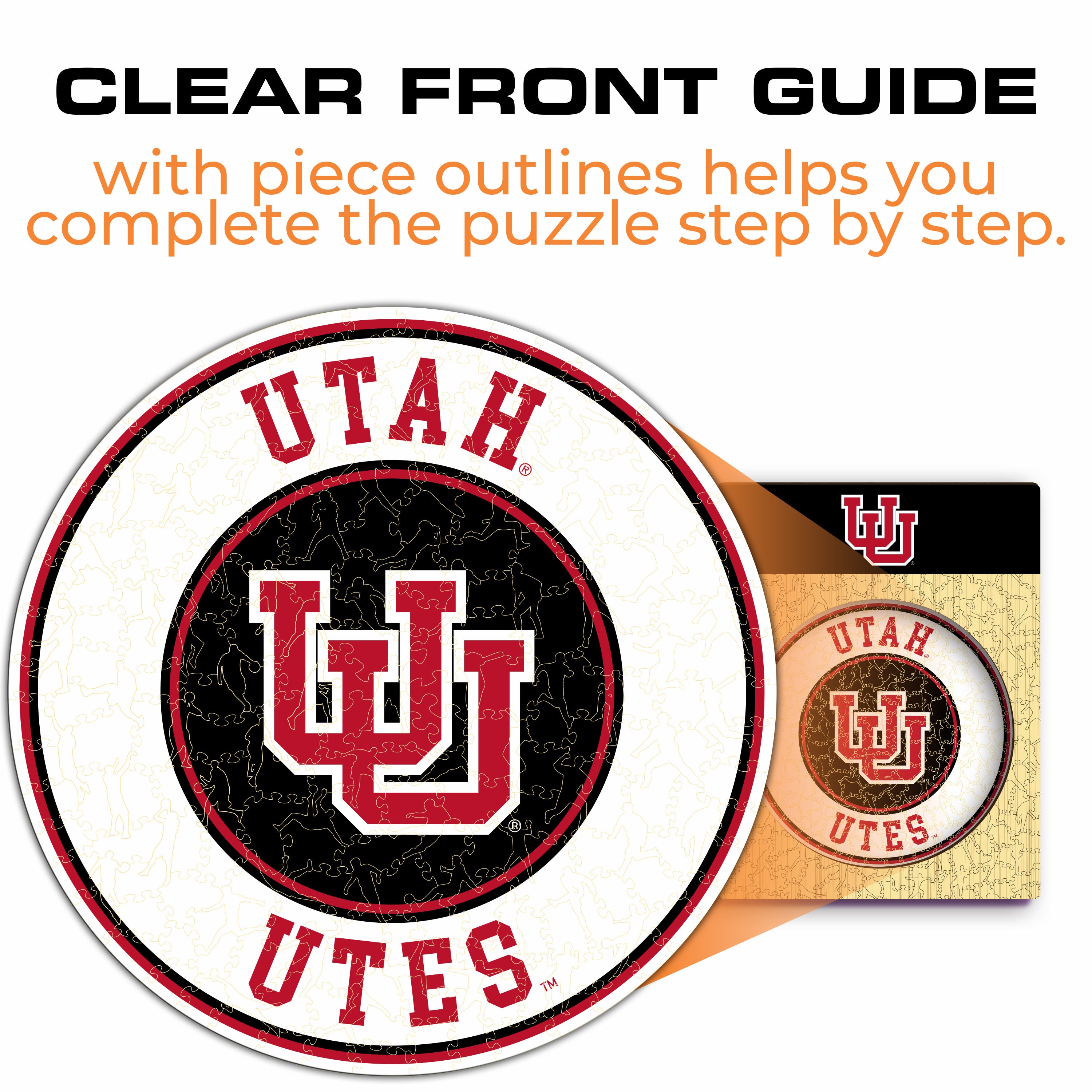 University of Utah - Wooden Puzzle