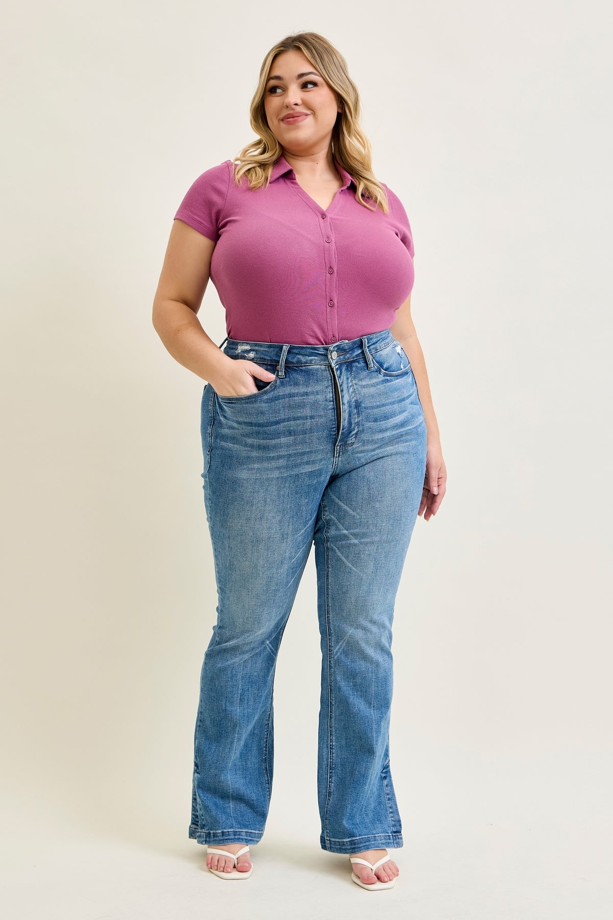 Nova High Rise Tummy Control Slim Fit - PLUS