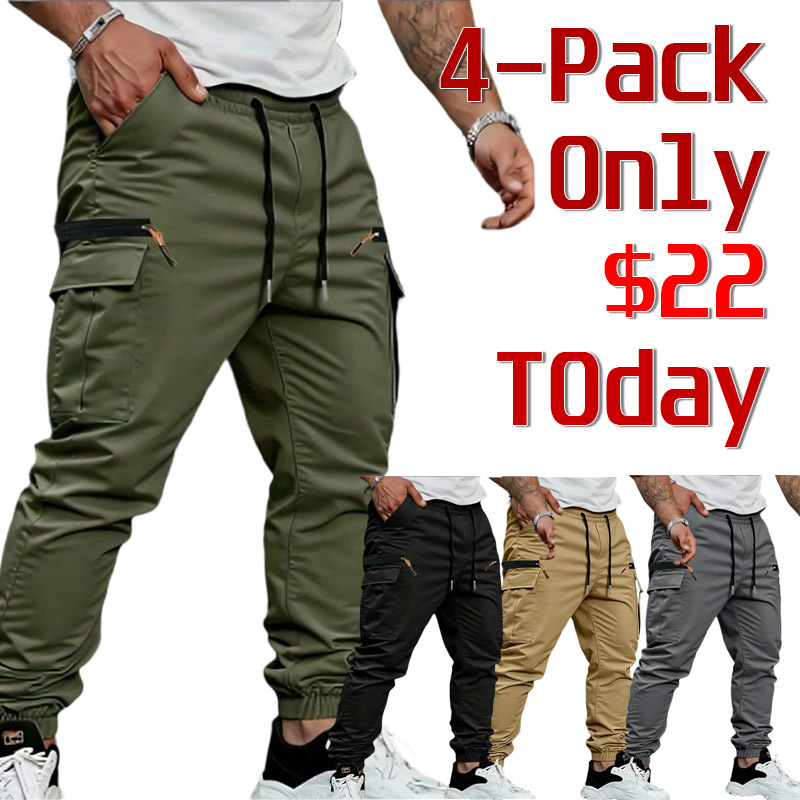 Men's Versatile Tactical Cargo Jogger Pants