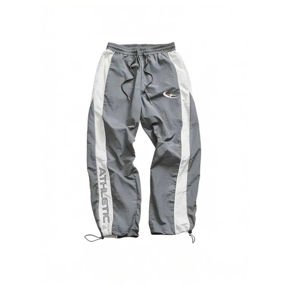 Unisex Casual Printed Elastic Cuff Sport Pants