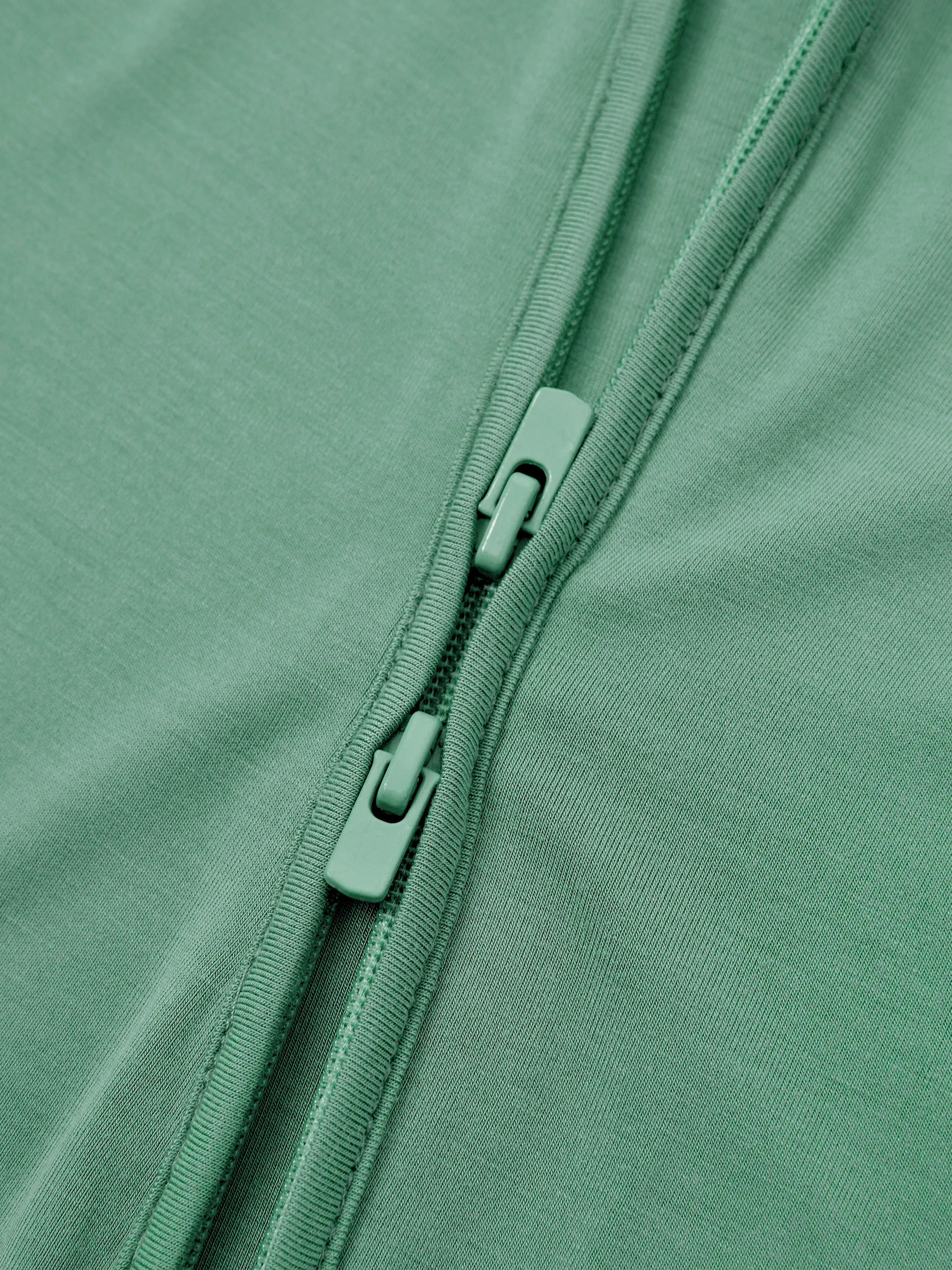 Family Matching Bamboo Pajamas Buttery Soft Bamboo Viscose PJs for Men Women Kids Toddler Baby, Solid Color Short Sleeve Shirt & Shorts Sleepwear Green