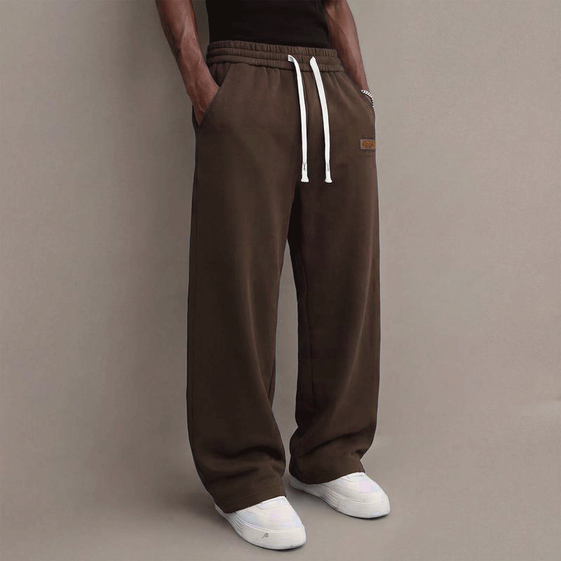 Men’s Casual Stretch Drawstring Pants – Relaxed Fit Everyday Trousers