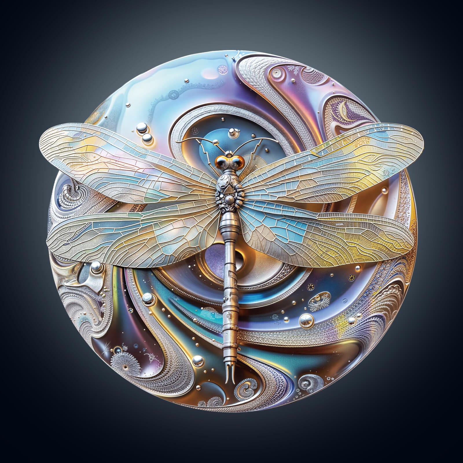 Laser Dragonfly Wooden Jigsaw Puzzle