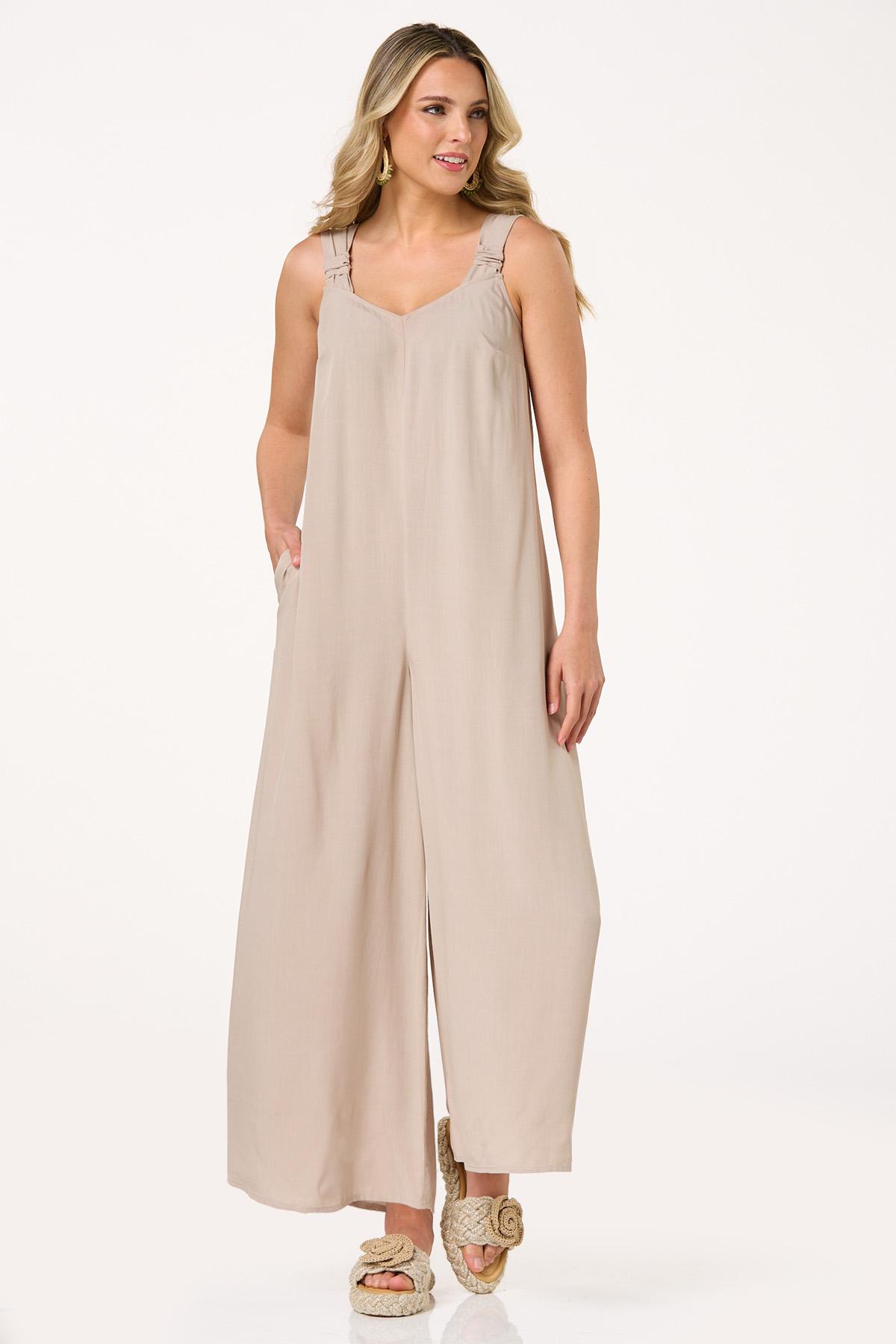 Knotted Strap Genie Jumpsuit