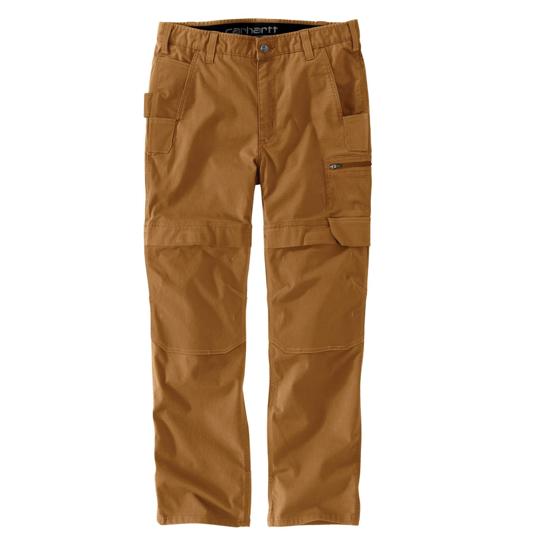 CHT Steel Rugged Flex Relaxed Fit Ripstop Double-Front Multi-Pocket Trousers 105074