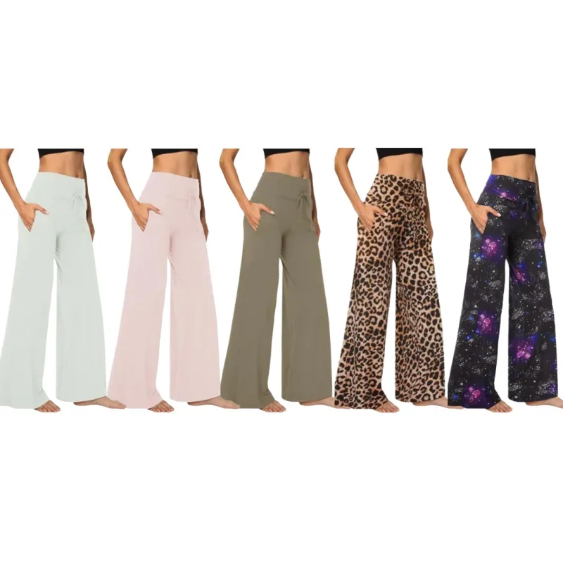 Soft Comfy Casual Yoga Wide Leg Sweatpants  (Just $3 Each!)