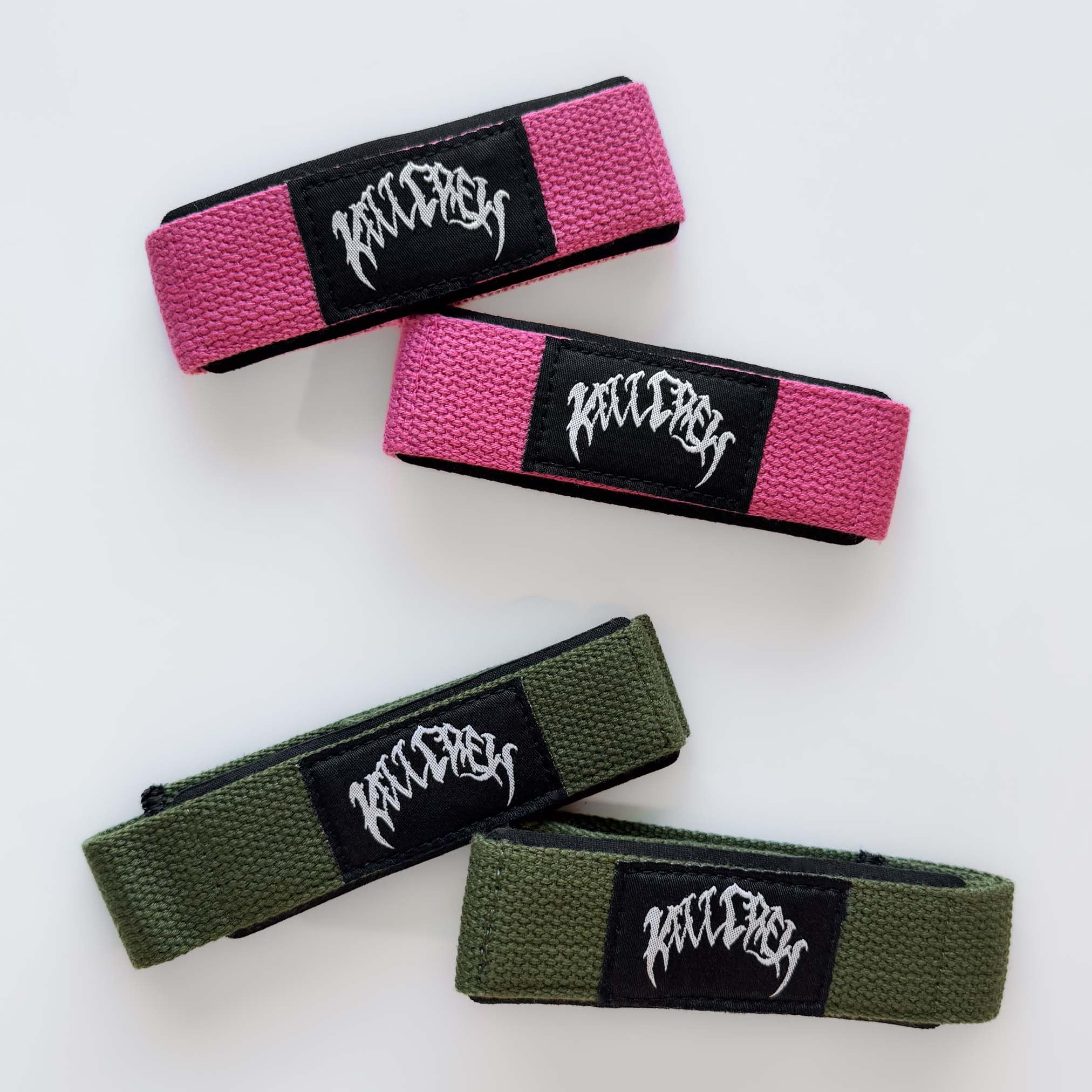 KILL CREW LIFTING STRAP - PINK