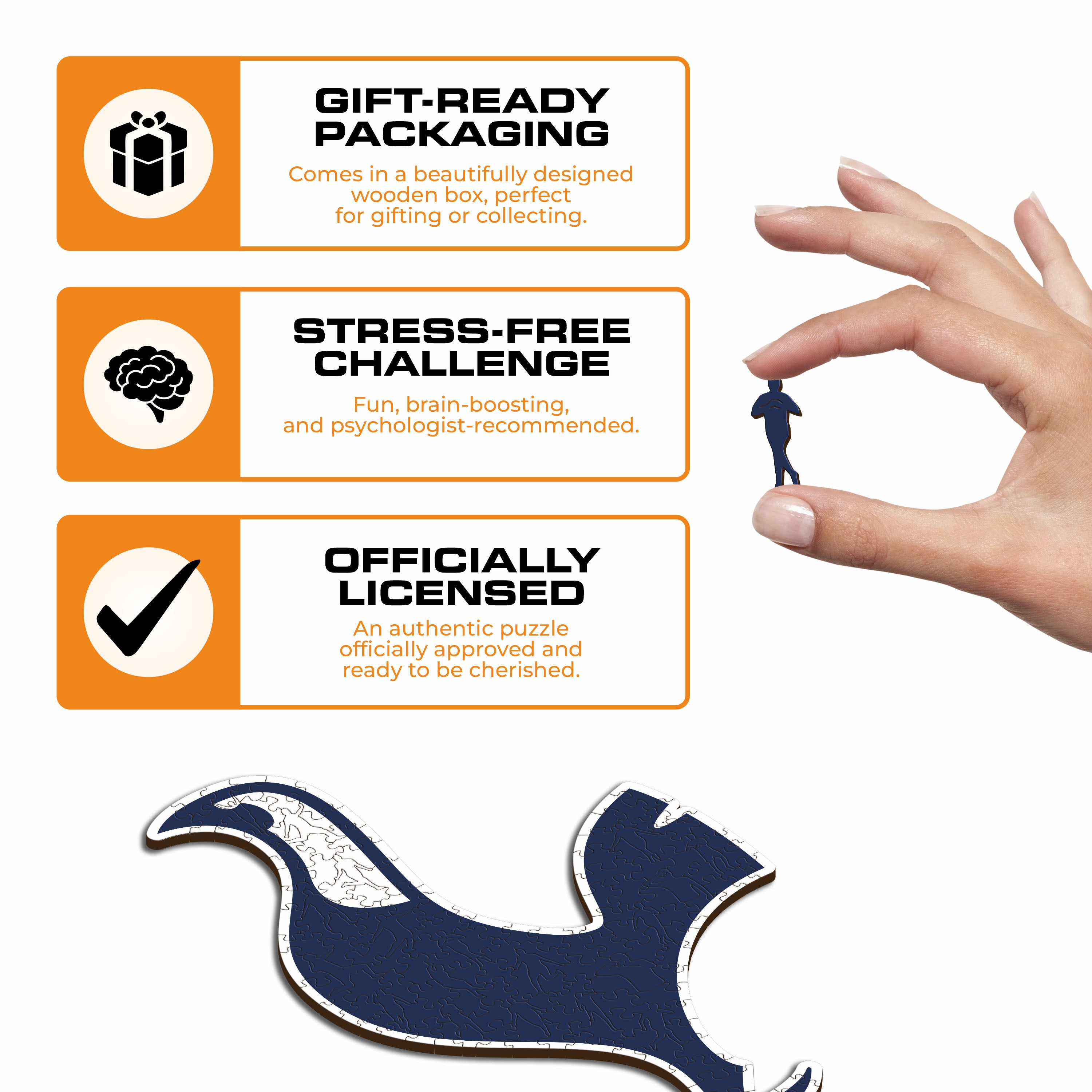 Tottenham Hotspur FC® Logo - Wooden Puzzle