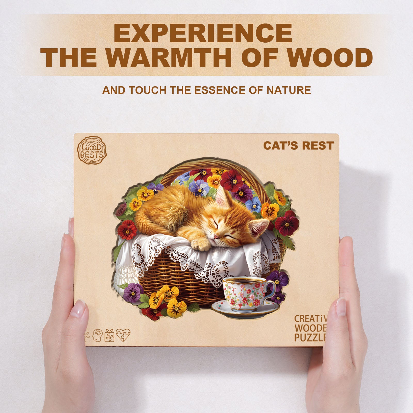 Cat’s Rest Wooden Jigsaw Puzzle