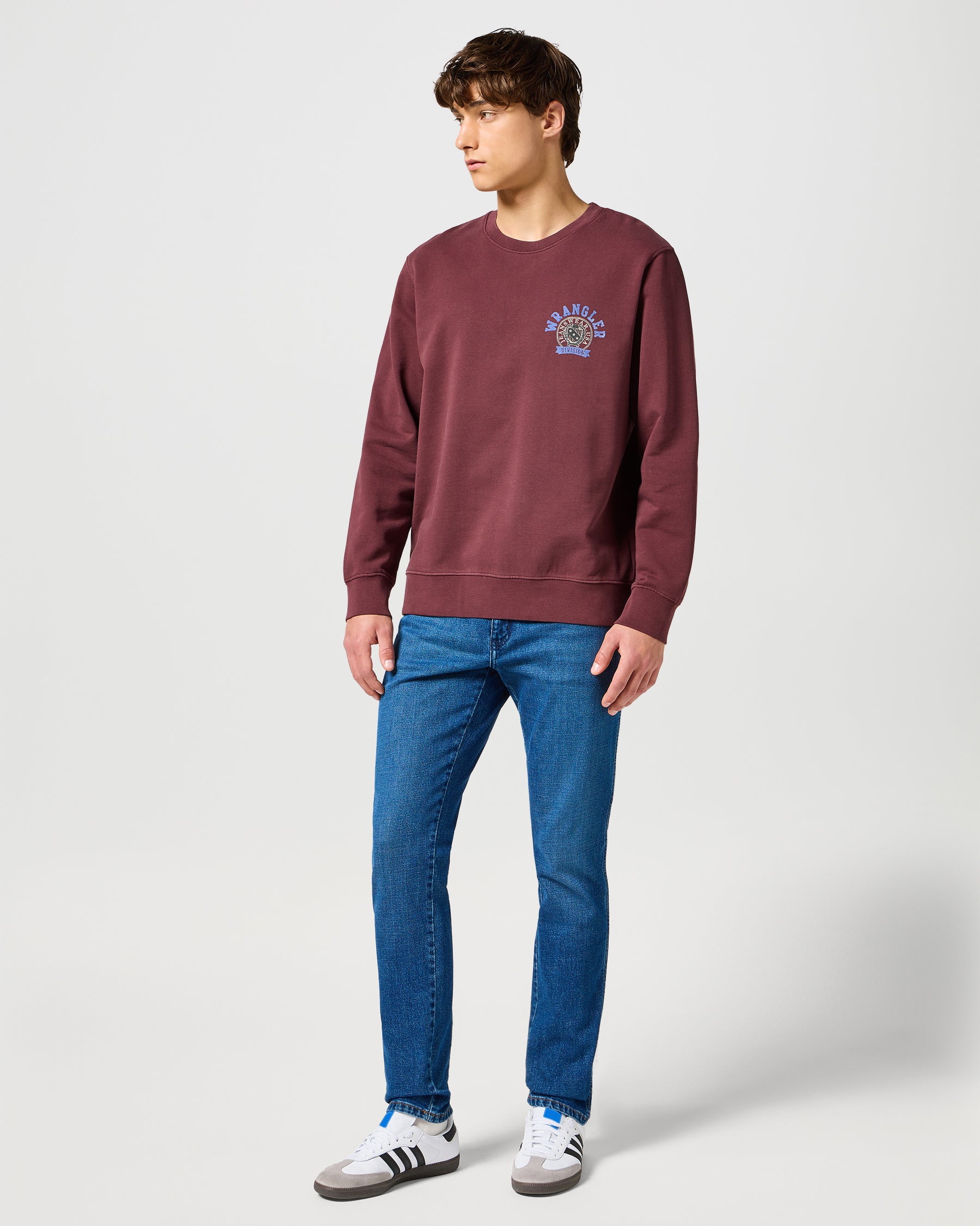 River Regular Tapered Mens Jeans - Sundown Blue